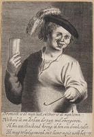 KG 02873
<br/>
Man met pijp en glas
<br/>
<em>Velde, Jan van de (II) (1593-1641)</em>